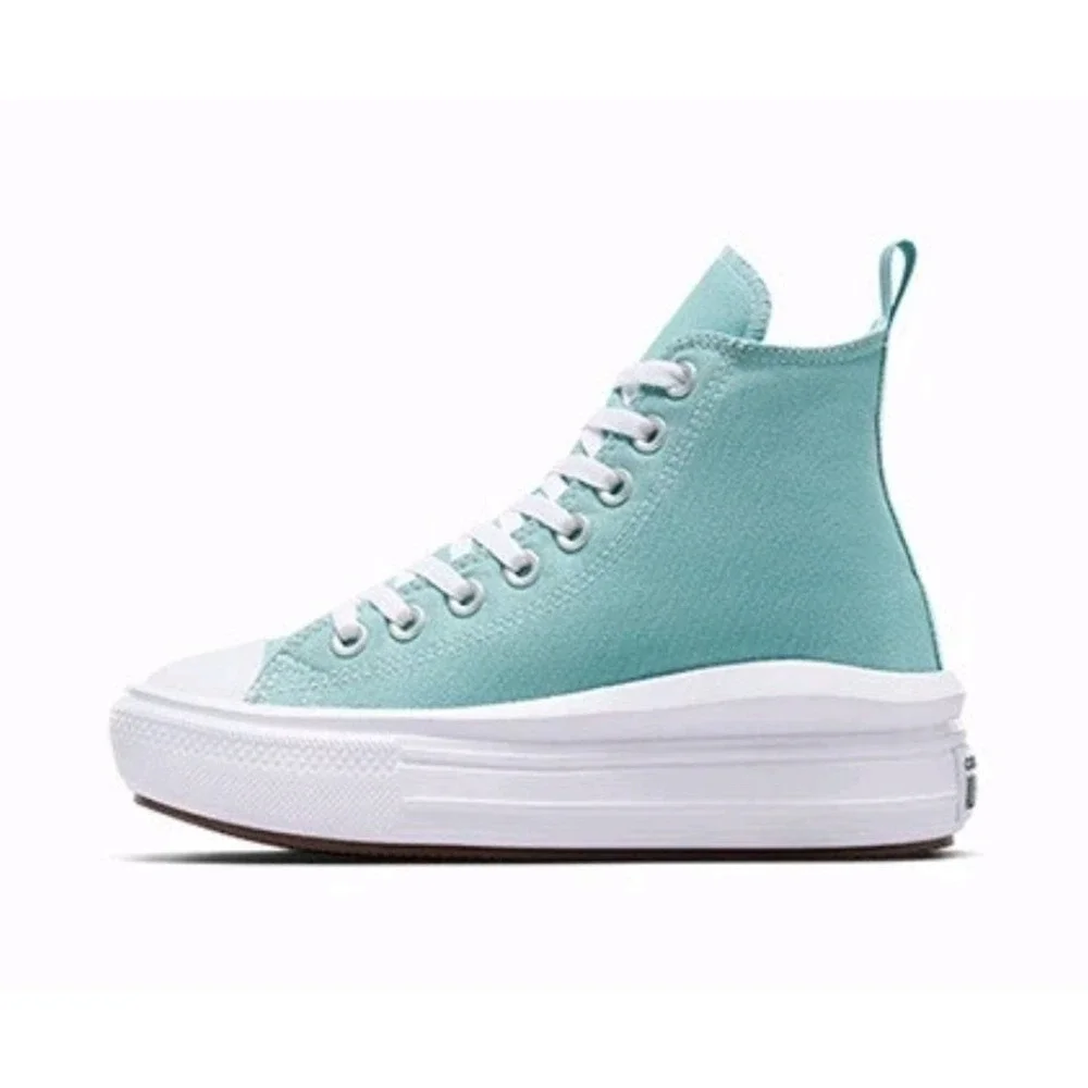 Converse Chuck Taylor All Star Move Vernal Blue Shoes Sz 6‎ Kids A10703C NIB